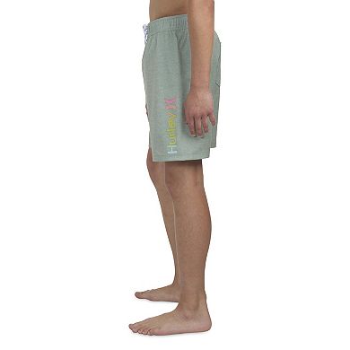 Boys 4-20 Hurley Logo Pool Party Pull-On Swim Shorts