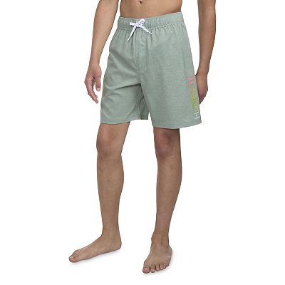 Boys 4 20 Hurley Logo Pool Party Pull On Swim Shorts