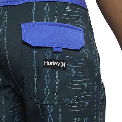 Boys 8-20 Hurley Palm Stripe Boardshorts