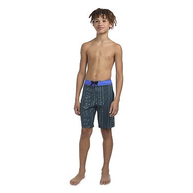 Boys 8-20 Hurley Palm Stripe Swim Boardshorts