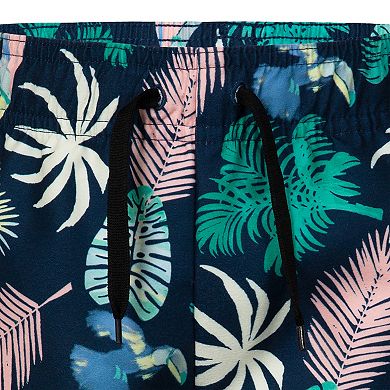Boys 4-20 Hurley Tropical Swim H2O-Dri UPF Top & Trunks Set