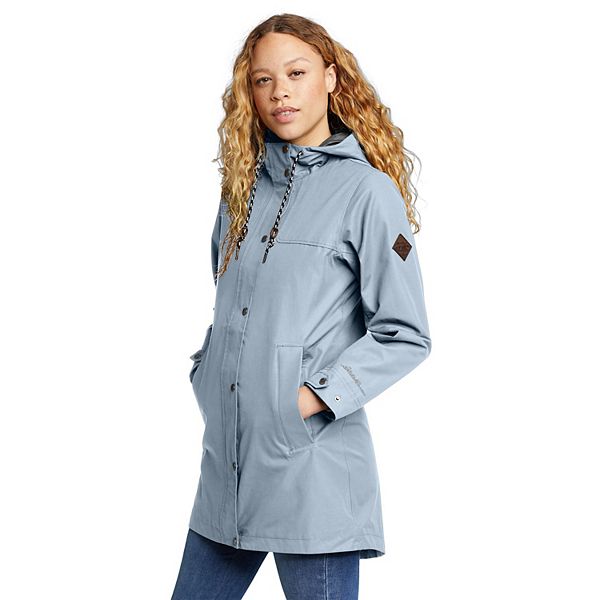 Women's Eddie Bauer Charly Parka Jacket - Blue (X LARGE)