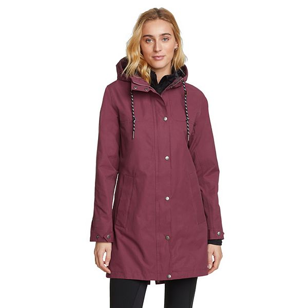 Women's Eddie Bauer Charly Parka Jacket - Purple (X LARGE)