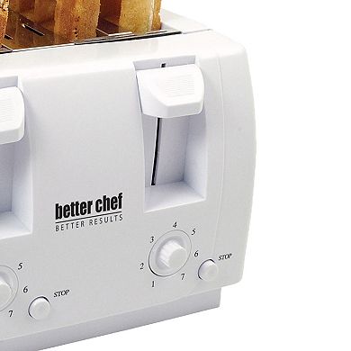 Better Chef 4 Slice Dual-Control Toaster