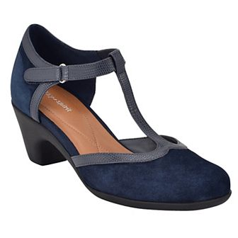 Women's Easy Spirit Cara T-Strap Dress Pumps