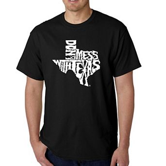 Dont Mess With Texas - Men's Word Art T-shirt