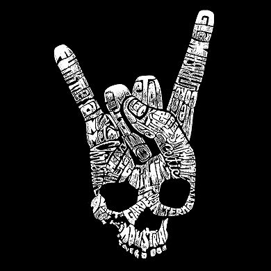 Heavy Metal Genres - Girl's Word Art T-shirt