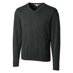 Cutter & Buck Mainsail Sweater-Knit Mens Big and Tall Half Zip Pullover Jacket