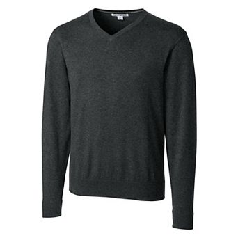 Cutter & Buck Lakemont Tri-Blend Mens Big and Tall V-Neck Pullover Sweater