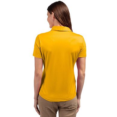 Cutter & Buck Prospect Textured Stretch Womens Short Sleeve Polo