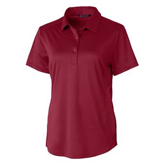 Cutter & Buck Prospect Textured Stretch Womens Short Sleeve Polo