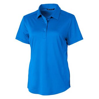 Cutter & Buck Prospect Textured Stretch Womens Short Sleeve Polo