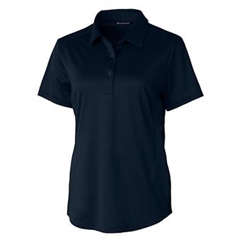 Cutter & Buck Prospect Textured Stretch Womens Short Sleeve Polo