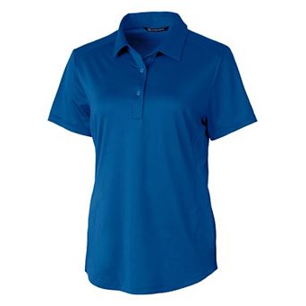 Cutter & Buck Prospect Textured Stretch Womens Short Sleeve Polo