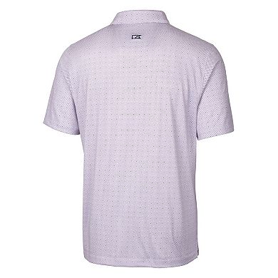 Cutter & Buck Pike Double Dot Print Stretch Mens Big and Tall Polo