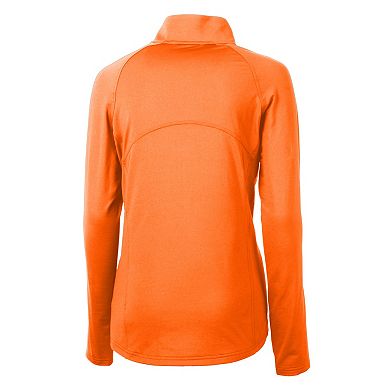 Cutter & Buck Adapt Eco Knit Stretch Recycled Womens Half Zip Pullover