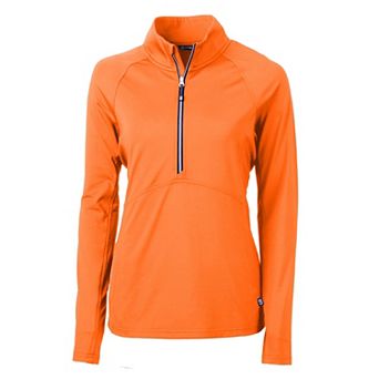 Cutter & Buck Adapt Eco Knit Stretch Recycled Womens Half Zip Pullover