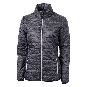 Cutter & Buck Rainier PrimaLoft® Womens Eco Insulated Full Zip Printed Puffer Jacket
