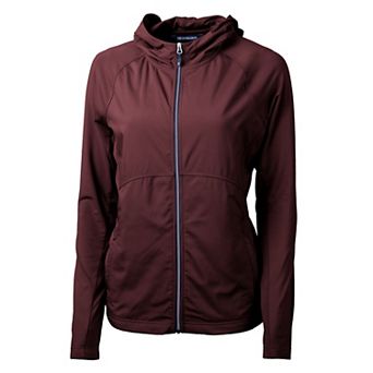 Cutter & Buck Adapt Eco Knit Hybrid Recycled Womens Full Zip Jacket