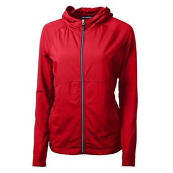 Cutter & Buck Adapt Eco Knit Hybrid Recycled Womens Full Zip Jacket