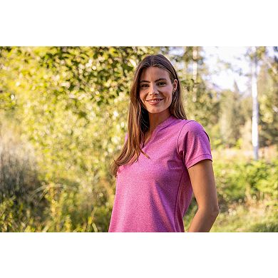 Cutter & Buck Forge Heathered Stretch Womens Blade Top