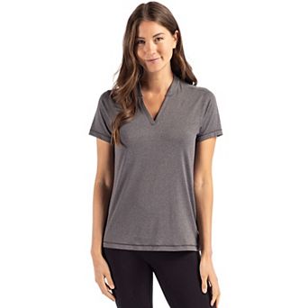 Cutter & Buck Forge Heathered Stretch Womens Blade Top
