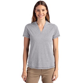 Cutter & Buck Forge Heathered Stretch Womens Blade Top