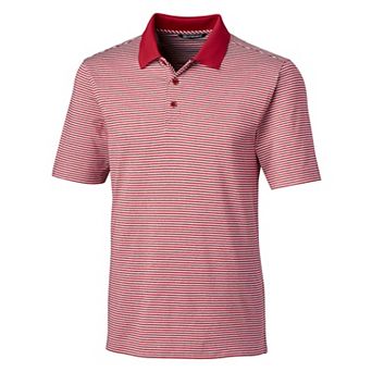 Cutter & Buck Forge Tonal Stripe Stretch Mens Big and Tall Polo