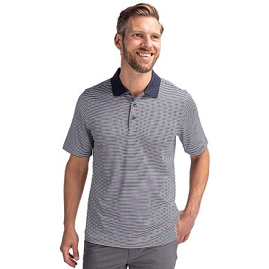 Cutter & Buck Forge Tonal Stripe Stretch Mens Polo
