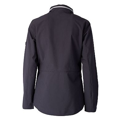 Cutter & Buck Vapor Water Repellent Stretch Womens Full Zip Rain Jacket