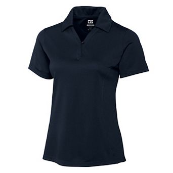 Cutter & Buck CB Drytec Genre Textured Solid Womens Polo