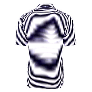 Cutter & Buck Virtue Eco Pique Stripe Recycled Mens Polo