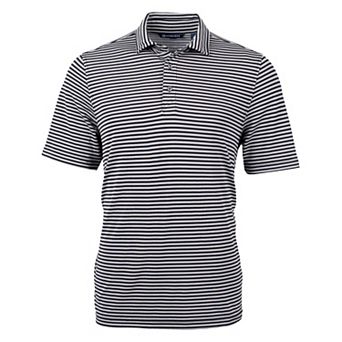 Cutter & Buck Virtue Eco Pique Stripe Recycled Mens Polo