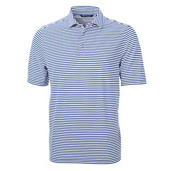 Cutter & Buck Virtue Eco Pique Stripe Recycled Mens Polo