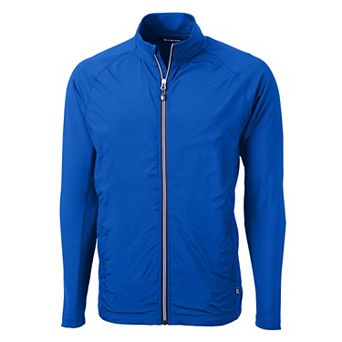 Cutter & Buck Adapt Eco Knit Hybrid Recycled Mens Big & Tall Full Zip Jacket