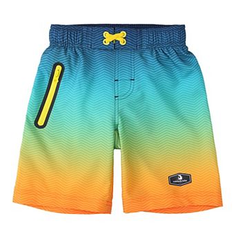 Boys 4-18 Rokka&Rolla Stretch Quick Dry Board Shorts Swim Trunks with Mesh Lining UPF50+