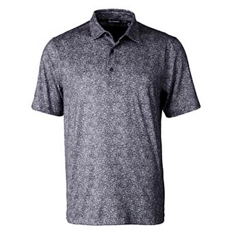 Cutter & Buck Pike Constellation Print Stretch Mens Polo
