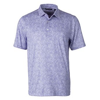 Cutter & Buck Pike Constellation Print Stretch Mens Polo
