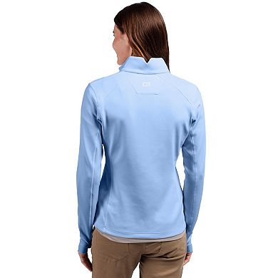 Cutter & Buck Traverse Stretch Quarter Zip Womens Pullover