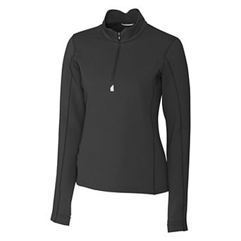 Cutter & Buck Traverse Stretch Quarter Zip Womens Pullover