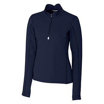 Cutter & Buck Traverse Stretch Quarter Zip Womens Pullover