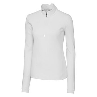 Cutter & Buck Traverse Stretch Quarter Zip Womens Pullover