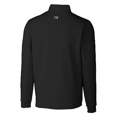 Cutter & Buck Traverse Stretch Quarter Zip Mens Big and Tall Pullover