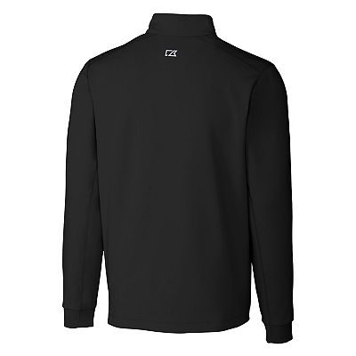 Cutter Buck Traverse Stretch Quarter Zip Mens Big and Tall Pullover