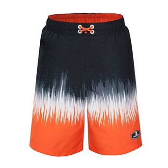 Boys 4-18 Rokka&Rolla Quick Dry Drawstring Swim Trunks with Mesh Lining UPF50+