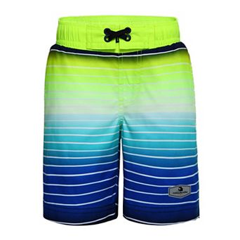 Boys 4-18 Rokka&Rolla Quick Dry Drawstring Swim Trunks with Mesh Lining UPF50+