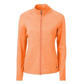 Cutter & Buck Adapt Knit Heather Recycled Womens Full Zip