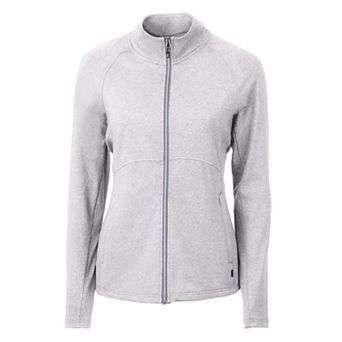 Cutter & Buck Adapt Knit Heather Recycled Womens Full Zip