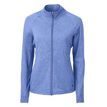Cutter & Buck Adapt Knit Heather Recycled Womens Full Zip