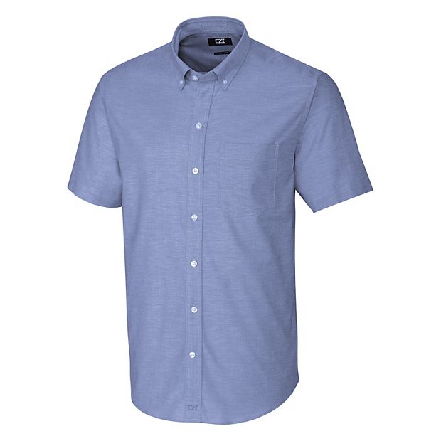 Cutter & Buck Men's CB DryTec Long Sleeve Polo Shirt - Jersey Fabric With UPF 35+